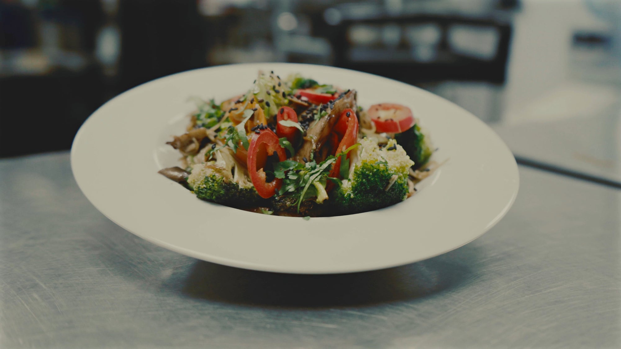 Vegetable Rice Noodle Stir-Fry Recipe